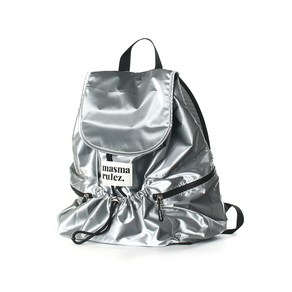 (정품재입고) Masmarulez 마스마룰즈 스트링 플러스 백팩 플랩 실버 backpack Silver 가방 책가방 유니크