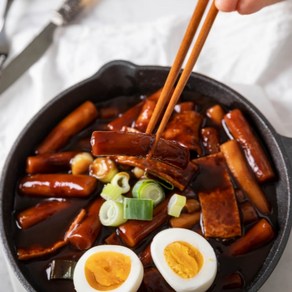 일편떡심 추억의 빨간떡 국물떡볶이 짜장떡볶이, 베베짜장(유아짜장), 300g, 3개