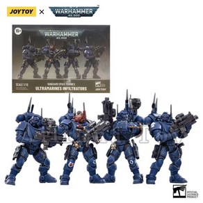 조이토이 JOYTOY 1/18 액션 피규어 울트라 침입자 컬렉션 밀리터리 모델 40K, 01 Teminato, 1개