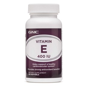 GNC 비타민 E 400IU 100캡슐 Vitamin