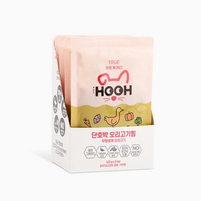 펫후 TRUE 투게더 단호박 오리고기찜 600g (120gx5입)