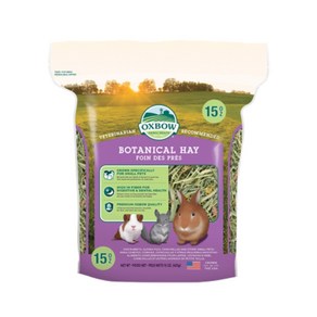 옥스보우 보타니컬 헤이 사료, 425g, 1개