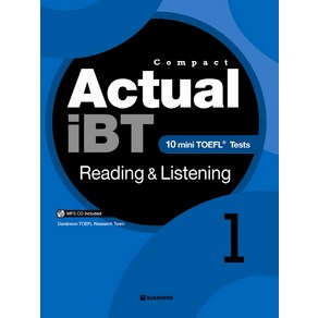 COMPACTActual IBT Reading Listening 1:10 Mini TOEFL Tests