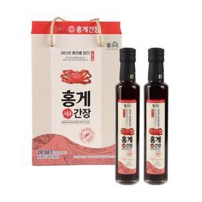 웰크리 구룡포 홍게간장 250ml 2P 선물세트, 1개, 1kg