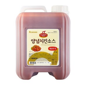 쉐프원 양념 치킨 소스 매콤한 맛 10kg, 1개