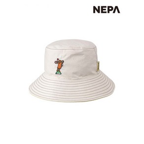 네파 는 자유시간 NEPA X FREETIME 리버시블 버킷햇 7IG7427, BLACK_199/058, 1개