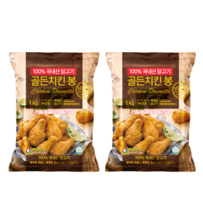 골든치킨 봉 1kg 2팩 SET, 2개