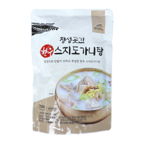 [홈쇼핑] [빠른배송] 정성곳간 푸짐한 도가니탕, 700g, 3개