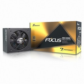 시소닉 FOCUS GOLD GM-850 Modula ATX SSR-850FM