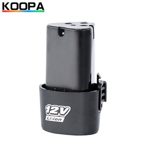 KOOPA TOOL 12V 배터리 충전식 리튬 배터리 충전식 전기 드릴 전기 드라이버 일반 전동 공구 응용 프로그램, 1개, 1개입