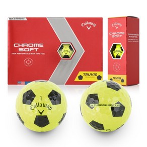 캘러웨이 CHROME SOFT TRUVIS 3피스 골프공