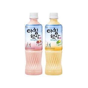 웅진 아침햇살 고구마 옥수수맛 반반혼합, 10개, 500ml