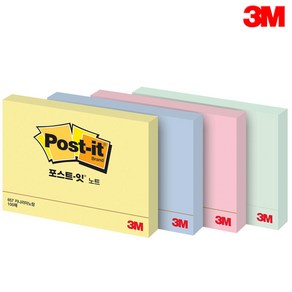 3M포스트잇 657 102x76mm 1패드100매/쓰리엠포스트잇/포스트잍