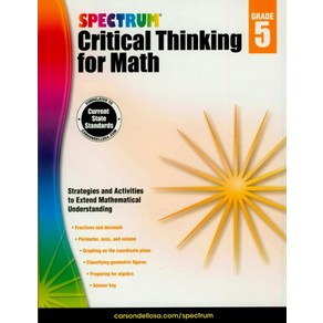 Spectrum Critical Thinking for Math Grade 5