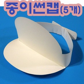 핸디몰 종이썬캡(5개)썬캡만들기DIY