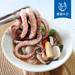 낙지 연포탕 600g 통낙지 조개 밀키트 쿠킹박스, 1개