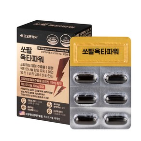 코오롱제약 쏘팔 옥타파워 1000mg 30캡슐, 1개, 30정