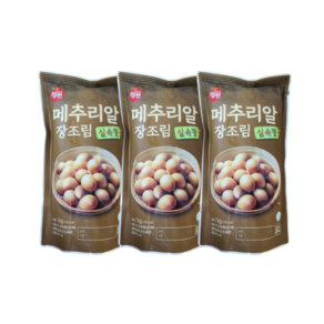 정원식품 메추리알 장조림1kg 3개, 1kg