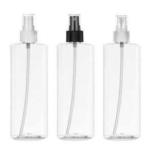 허브스프레이 스프레이용기 120ml~500ml 뷰티소품, 1개, 500ml 각투명용기 검정캡