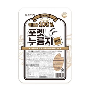 엄마사랑 국내산 100% 포켓누룽지 백미 396g, 12개, 33g