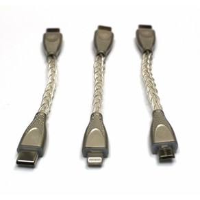 필립 SIlve 순은 OTG 케이블 C to C 라이트닝 마이크로 USB DAC 연결용, 순은 C to L(라이트닝 아이폰), 1개