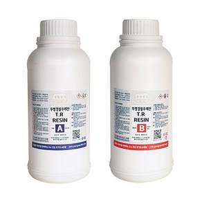 티알레진(T.R Resin) 2kg/투명경질우레탄 T.R레진 크리스탈