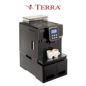 [TERRA] 테라 TE-201U(C) 전자동 에스프레소 원두커피머신 고급 원두 1KG 증정, TE-201U