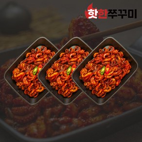 쭈꾸미 밀키트 볶음 300g 3팩, 매운맛단계 - 3단계, 3개