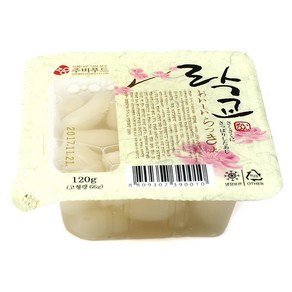 푸드올마켓_ 주비푸드 오이시 락교 120g /냉장, 1개