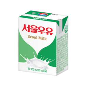 서울우유 멸균 흰우유, 200ml, 48개