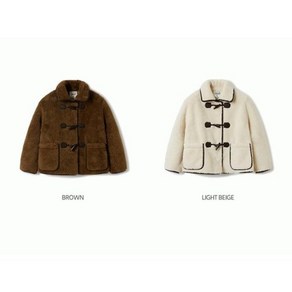 후아유 WHOAU 여성용 시어링 코트 Shealing Coat WHJWE4T52FSG