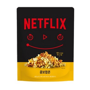 콤보팝콘 넷플릭스 대용량 팝콘 카라멜맛 콤보 영화관팝콘, 400g, 1개