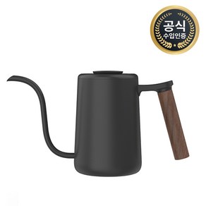 타임모어 피쉬유스 캐틀 핸드 드립 포트 주전자700ml, 블랙, 1개