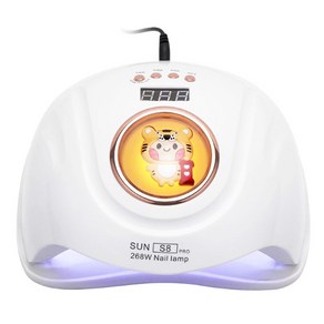 SUN S8 268W 고출력 전문가용 고양이 젤 네일 램프 UV LED