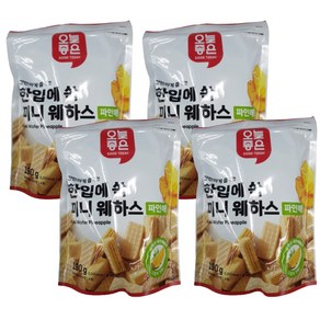 오늘좋은 한입에쏙 미니웨하스 파인애플, 190g, 4개