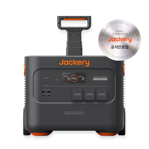 잭커리 Jackey 2000Plus 인산철 올인원 파워뱅크 차박 캠핑용 배터리 정품, 1개, 1개입