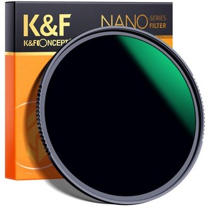 K&F CONCEPT NANO-X Slim MRC ND1000 필터 8K AGC Glass 72mm