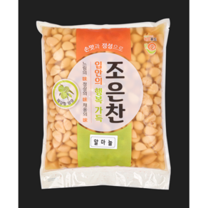 (국내제조) 조은찬 알마늘 절임 4kg 마늘장아찌 업소용 대용량 밑반찬, 1개