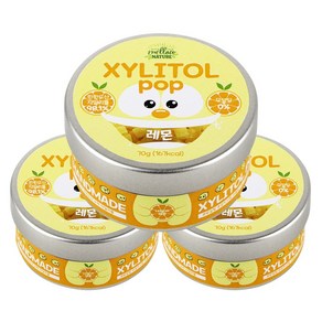 수제 장인 자일리톨 팝 캔디 사탕, 70g, 3개