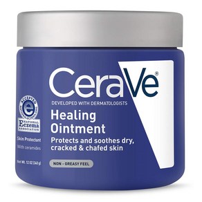 CeaVe 세라비 힐링 연고 크림 340g 극건성피부용 Healing Ointment Cacked Skin Repai Skin, 1개