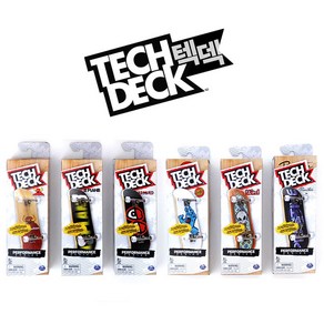 프로 TECH DECK 텍덱 우드보드 전문가용 스케이트보드, 1개