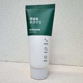 어성초 폼클렌징 100ml 1개 순한 세안제 깔끔한마무리 공스킨 생기충전