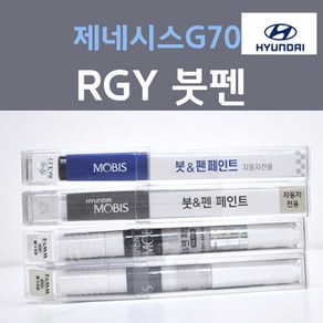 순정품 현대 제네시스G70 RGY 레이싱그레이 주문컬러 붓펜 자동차 차량용 카 페인트, 1개, 8ml