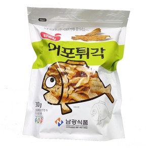 남광식품 어포튀각 300g 밑반찬 안주 간식용, 4개