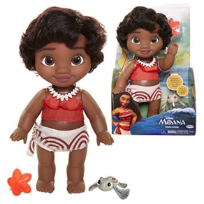 디즈니 Disney Moana Young Moana Doll 12 Inches Gils Baby Doll, 상세참조, 1개