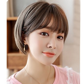 하이유니 아델라 숏컷 단발 가발 29cm + 가발액세서리 3종 셋트, 1세트, 허니브라운