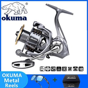 OKUMA 스피닝 낚시 릴 고성능 2000-7000 시리즈 초경량 최대 드래그 15kg 서핑 캐스팅 바닷물, 02 Fishing Reel, 04 2000의 시리즈