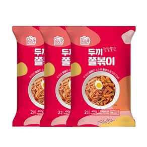 [당일 출고] 두끼 쫄볶이, 3개, 490g
