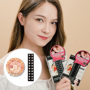 와사비네코 미미츠보 쥬얼리 리프팅 다이어트 귀지압패치, 라이트피치20pcs_M(3.0mm), 1개