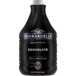 Ghiadelli Chocolate 기라 델리 초콜릿 프리미엄 소스 2.47kg, 1개